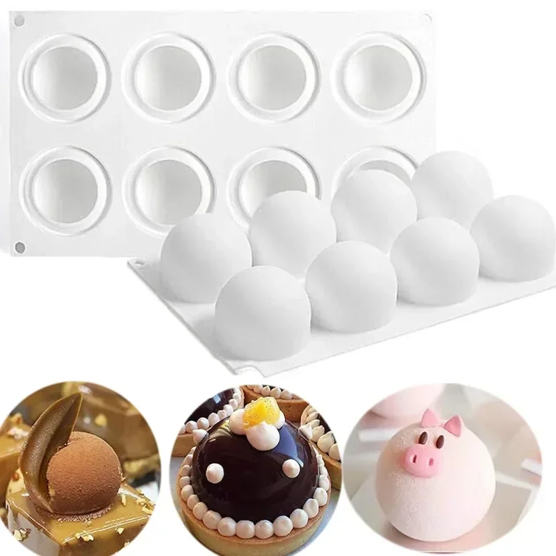 Kitchen Appliances Brand - 3D Kugel Silikon Form Für Mousse