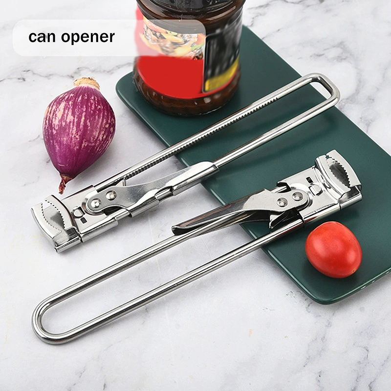 Kitchen Appliances Brand - 2026 Verstellbarer Multifunktions-Flaschen- und Dosenöffner, Kraftsparendes