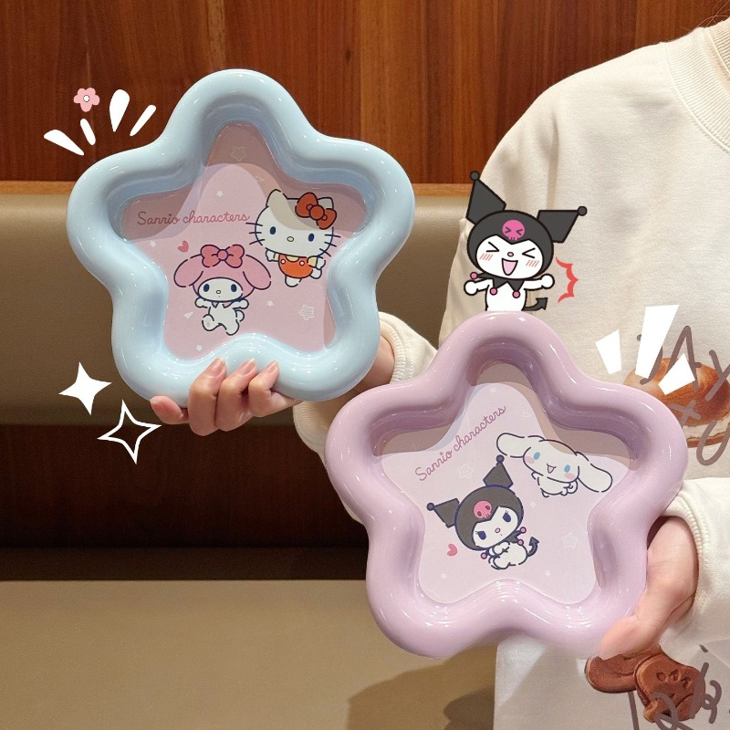 Kitchen Appliances Brand - Cartoon-Katzen-Druck Keramik-Geschirrset Hochwertiges Schüssel-Teller-Stäbchen-Löffel-Kombi-Set Kawaii Tafelservice
