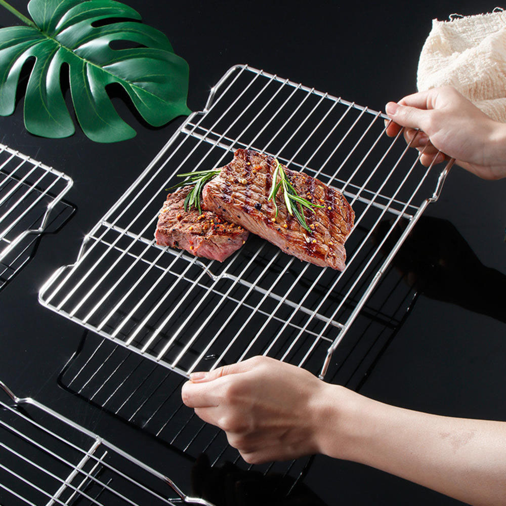 Kitchen Appliances Brand - Edelstahl Grill Mesh Matte Wiederverwendbare Hitze