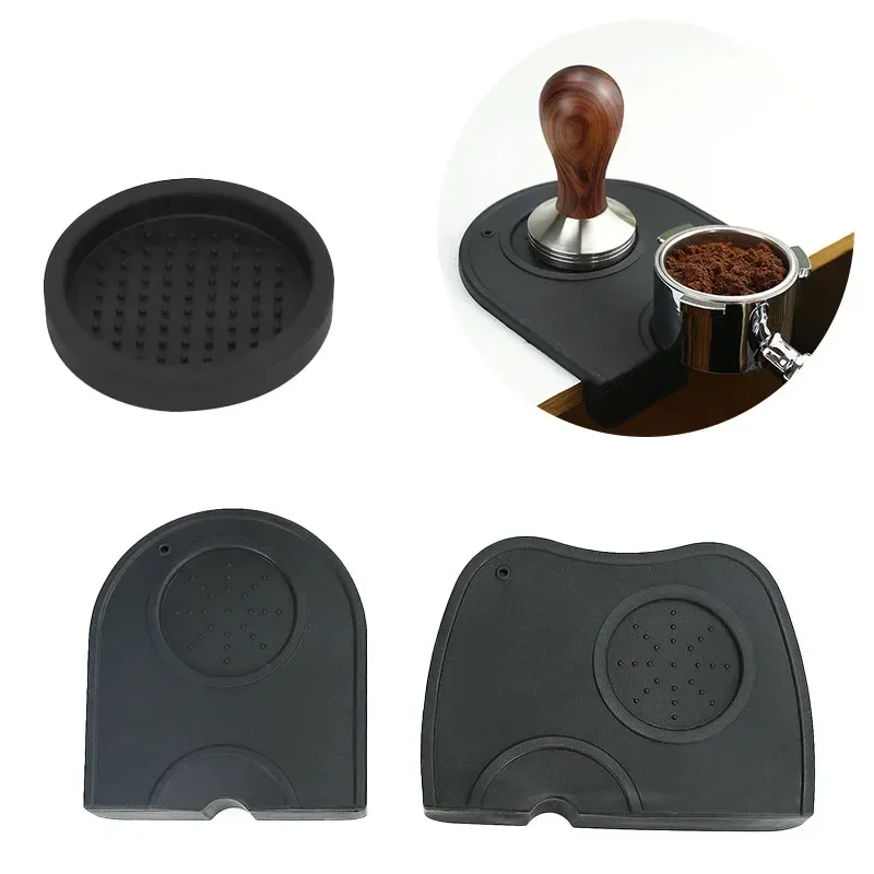 Kitchen Appliances Brand - Kaffeepulver-Pad, rutschfeste Silikon-Stampfstation, Espresso-Matte für Zuhause,