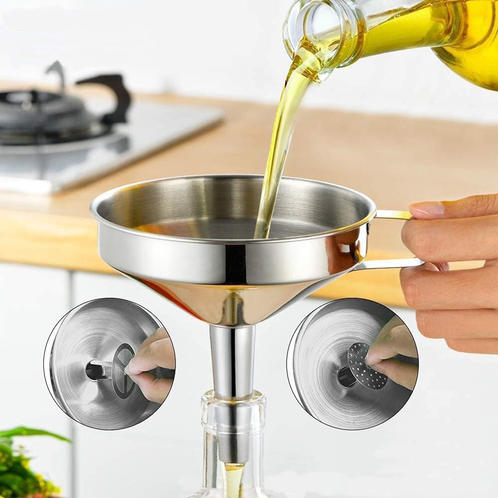 1 Stück Edelstahl-Öltrichter m – Kitchen Appliances Brand Bewertung und Preis