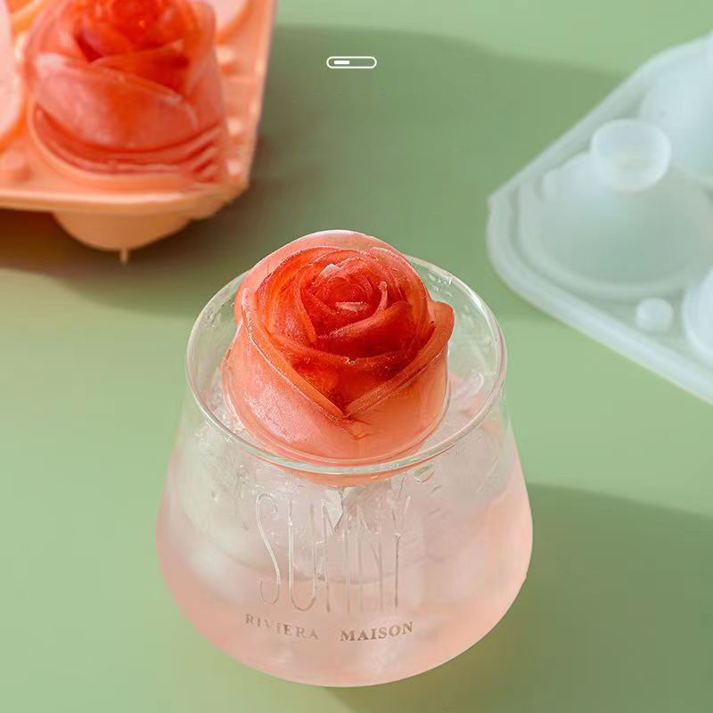 3D Rose Eis Formen 4 Löcher Ei – Kitchen Appliances Brand Bewertung und Preis