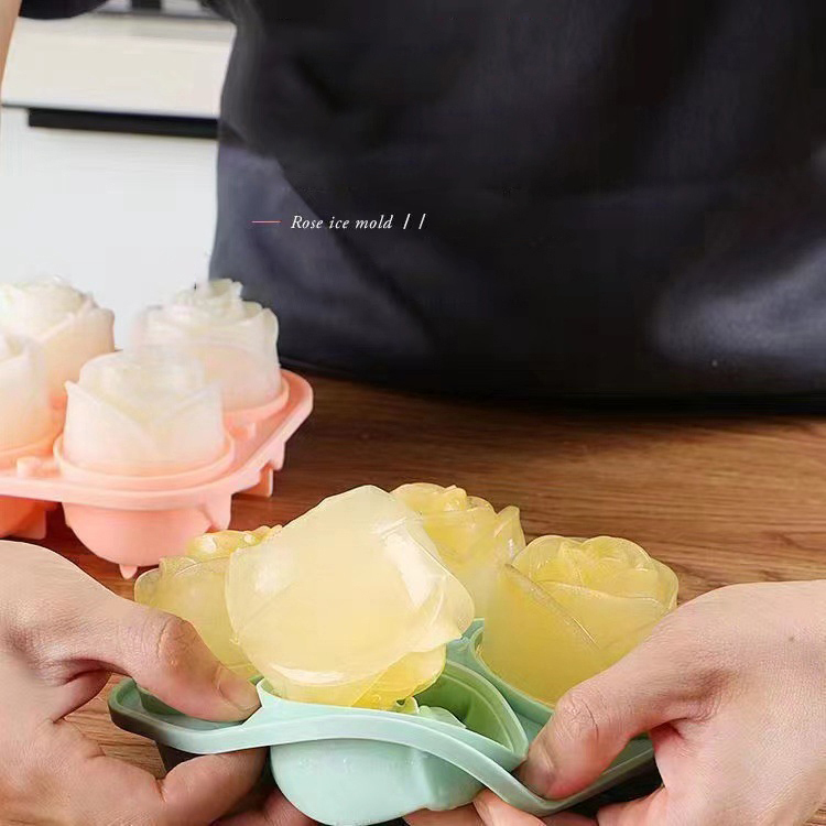 3D Rose Eis Formen 4 Löcher Ei – Kitchen Appliances Brand Bewertung und Preis